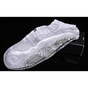 Jordan Mens Printed Bootie Design Ankle Socks Size S